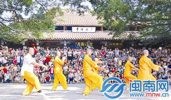 武术表演国庆期间每天都有
