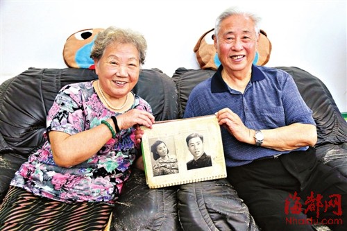 张霖和蒋绮芬夫妇结婚62年钻石婚，夫妻恩爱如初