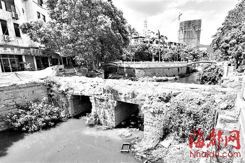 莆田古城路百年石桥被拆