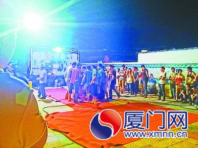 兜售现场