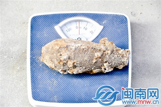 炮弹足有3公斤重