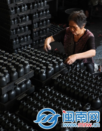 装好墨汁
