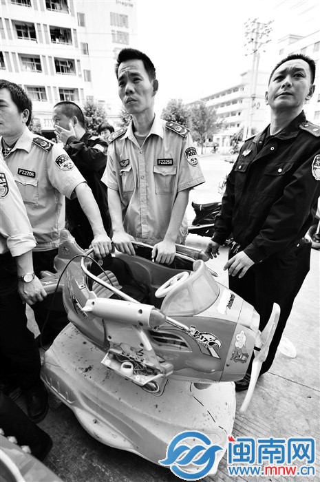 被查处的摇摇车大多外观陈旧