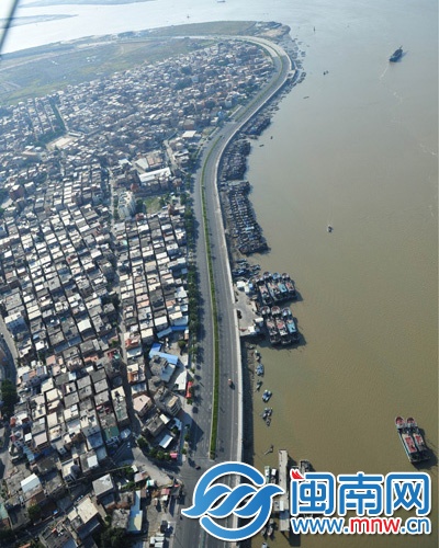 沿海大通道蟳埔路段俯瞰图 谢向明摄