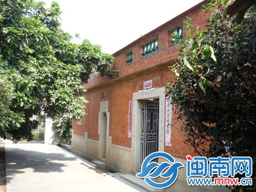 红砖老宅保护完好