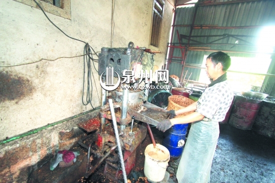 黑作坊环境堪忧