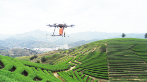 无人植保飞机。