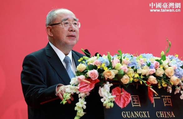 中国国民党荣誉主席吴伯雄出席第九届两岸经贸文化论 