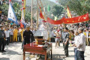 捞油锅