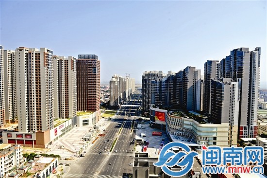 商住形态已成型的东海湾