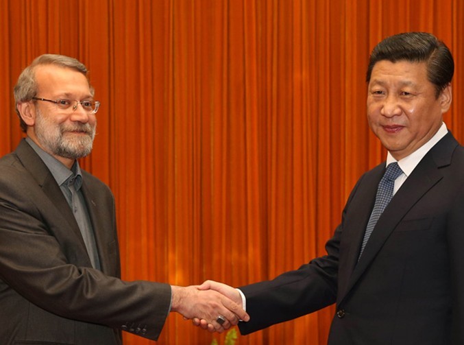 习近平会见伊朗伊斯兰议会议长拉里贾尼