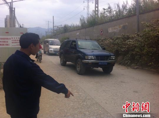 图为李甲军31日被殴打的地方