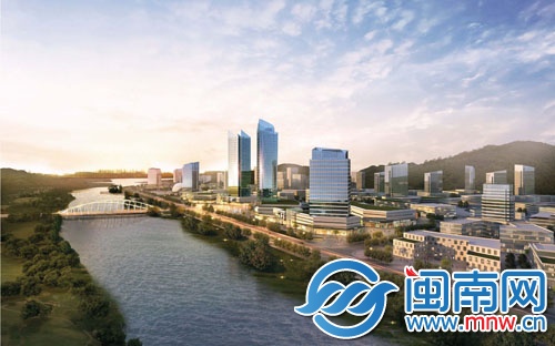 沿洛阳江城市景观