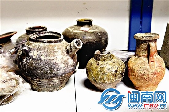 福州地铁屏山站50天出土千件文物 类别丰富3