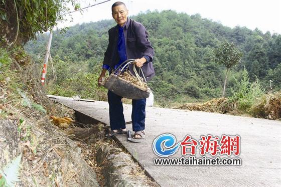 连城县富塘村邓阿伯:护路二十载 身患癌症仍不弃2