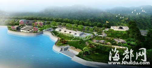 马尾亭江将建炮台公园 重现炮台遗址1