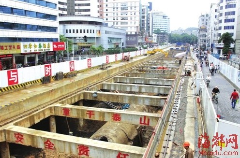 国家文物局专家关注福州屏山地铁站文物发掘