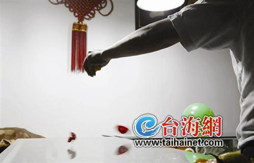 桔子柠檬皮汁可引爆气球1