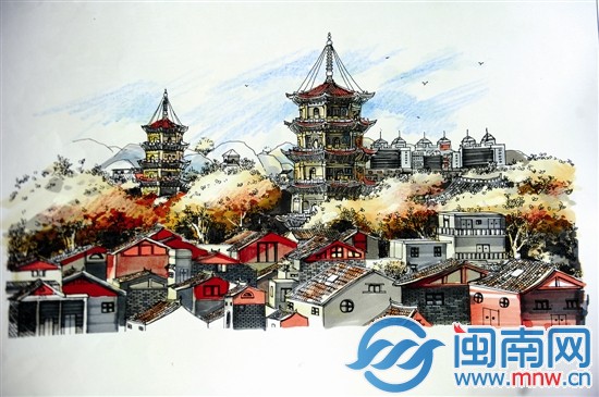 泉州的地标，东西塔