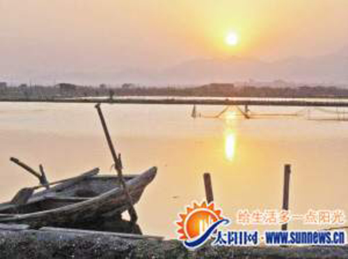 蔡林的夕阳美景