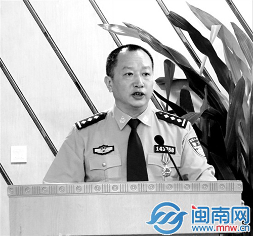 曾芝强在表彰大会上发表感言