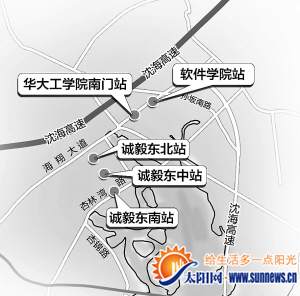 智能公交站牌分布图
