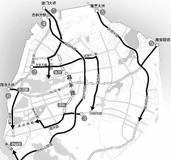 易堵路段