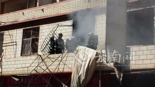 昆明待拆迁商铺爆炸1