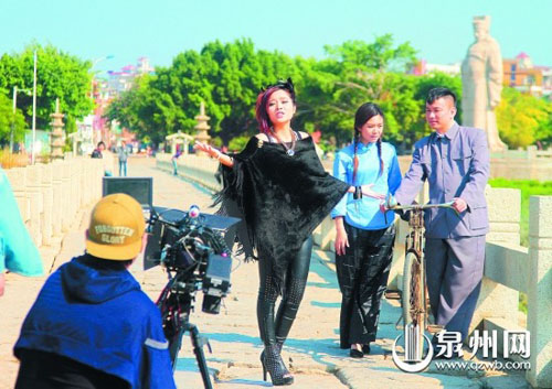 《你未去兜位》拍摄MTV