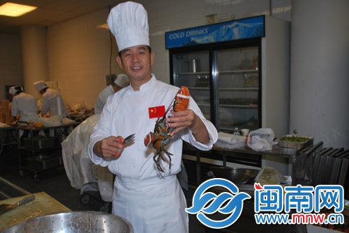 胡满荣在联合国的厨房里，做中国菜11