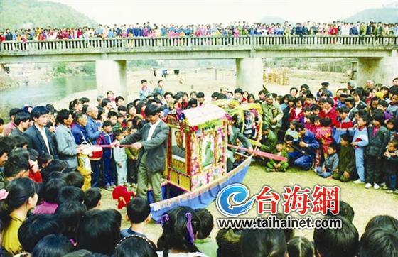 武平县桃溪镇“船灯”民俗 延续数百年