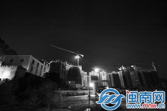 东宝花苑小区正在加紧建设中