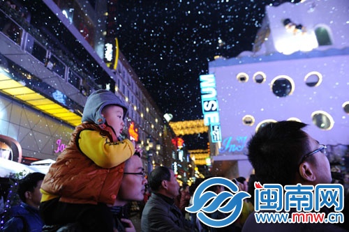 ‘下雪’啦