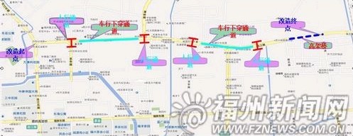 化工路改造启动 改造后最宽可达双向10车道1
