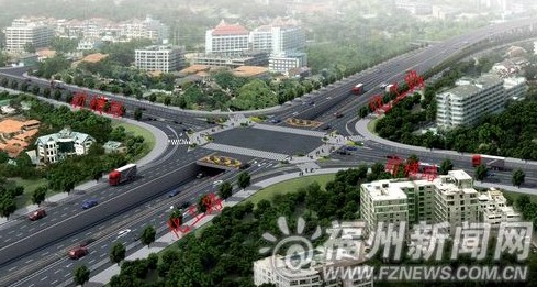 化工路改造启动 改造后最宽可达双向10车道2
