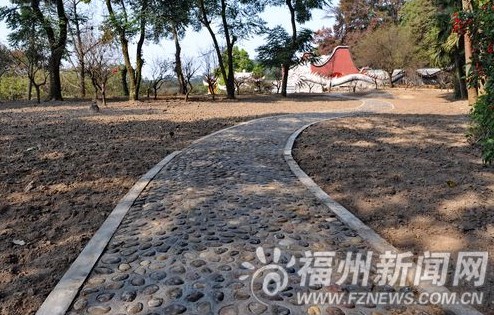鼓山梅里二期月底完工 新增两处花境并增种杜鹃