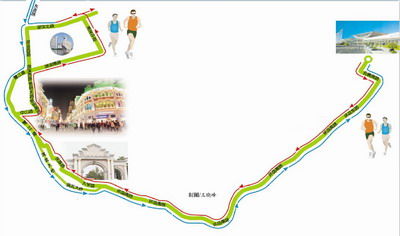 下月2日马拉松比赛路线