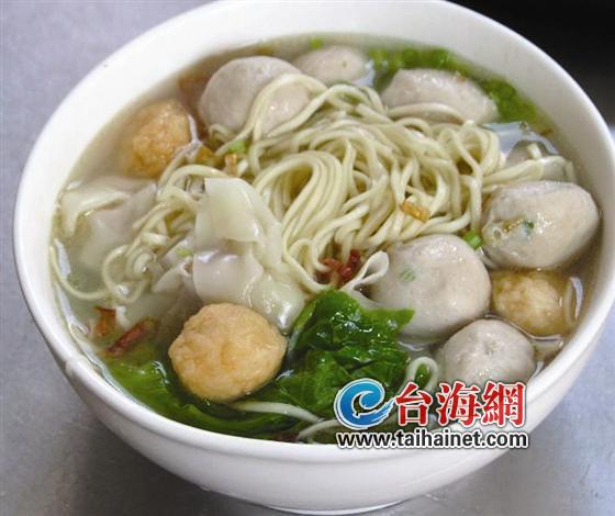 漳州：卤面、豆花粉丝、五香面等