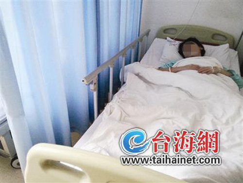 实习幼师还在医院里接受治疗