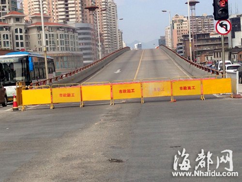 福州瀛洲立交主桥开拆 众车主不知情陷“车海”2