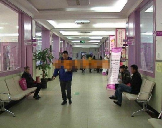 图为男婴所在医院昆明医学院第二附属医院