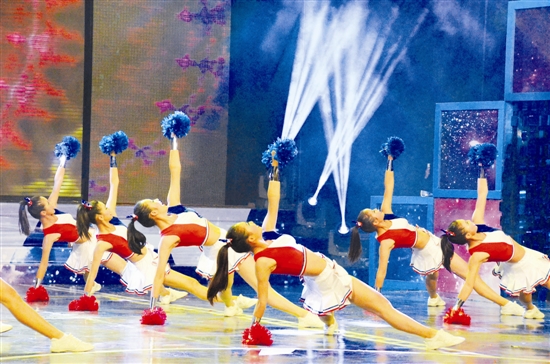 中学组决赛现场