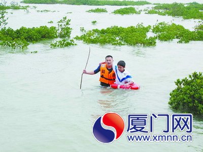 庄警官救出13岁男孩