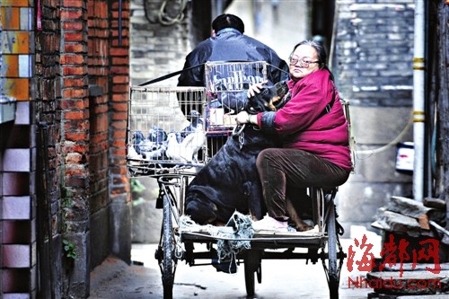 福州：老居民依依惜别上下杭 再回首背影早已远走
