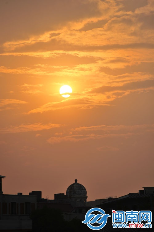 夕阳西下
