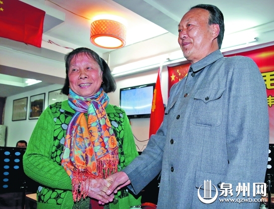 杨亚赏说又一次见到了“毛主席”