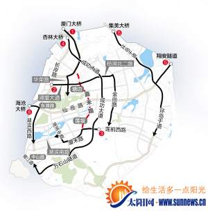 吕厝绕行图示