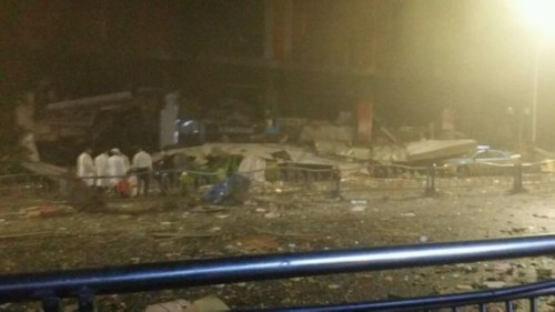 泸州江阳区摩尔商场发生爆炸2