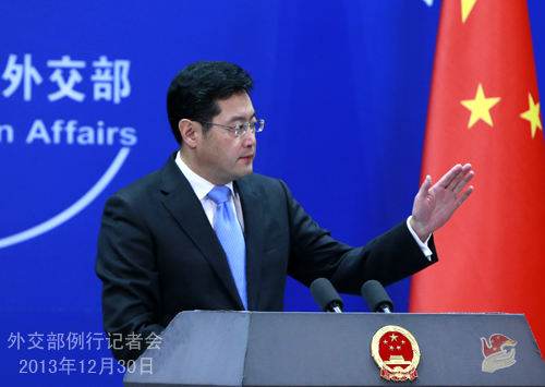 外交部发言人秦刚