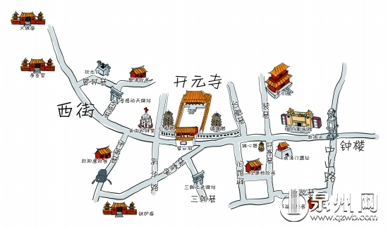 西街不完全“藏宝图”